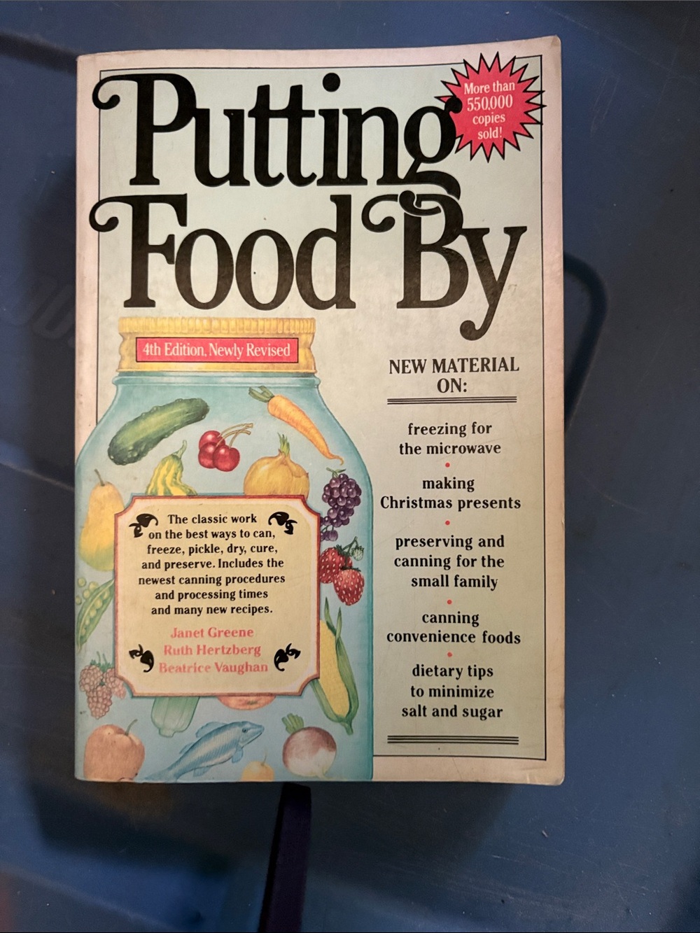 Putting Food By Cookbook - Beige Cover